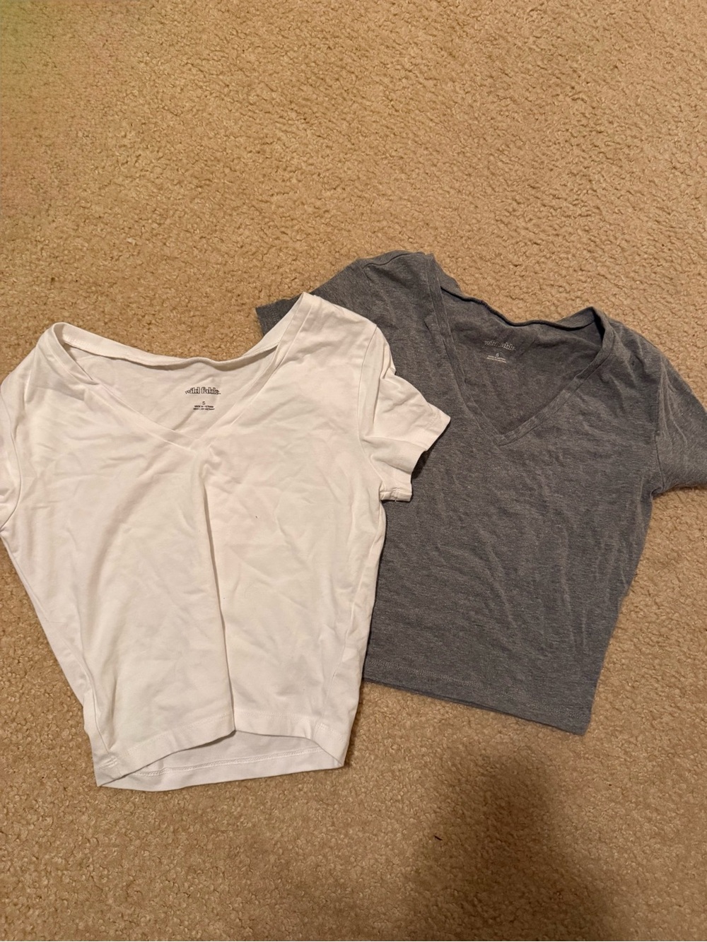 wild fable V-Neck Tee - Charcoal